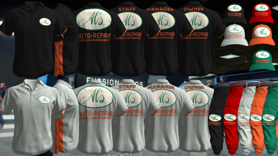 Al's Auto Uniform 2 [M+F]