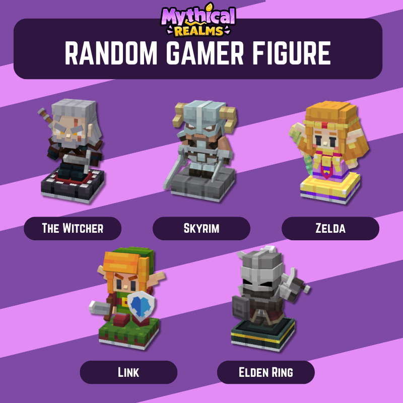 Random Gamer Figure