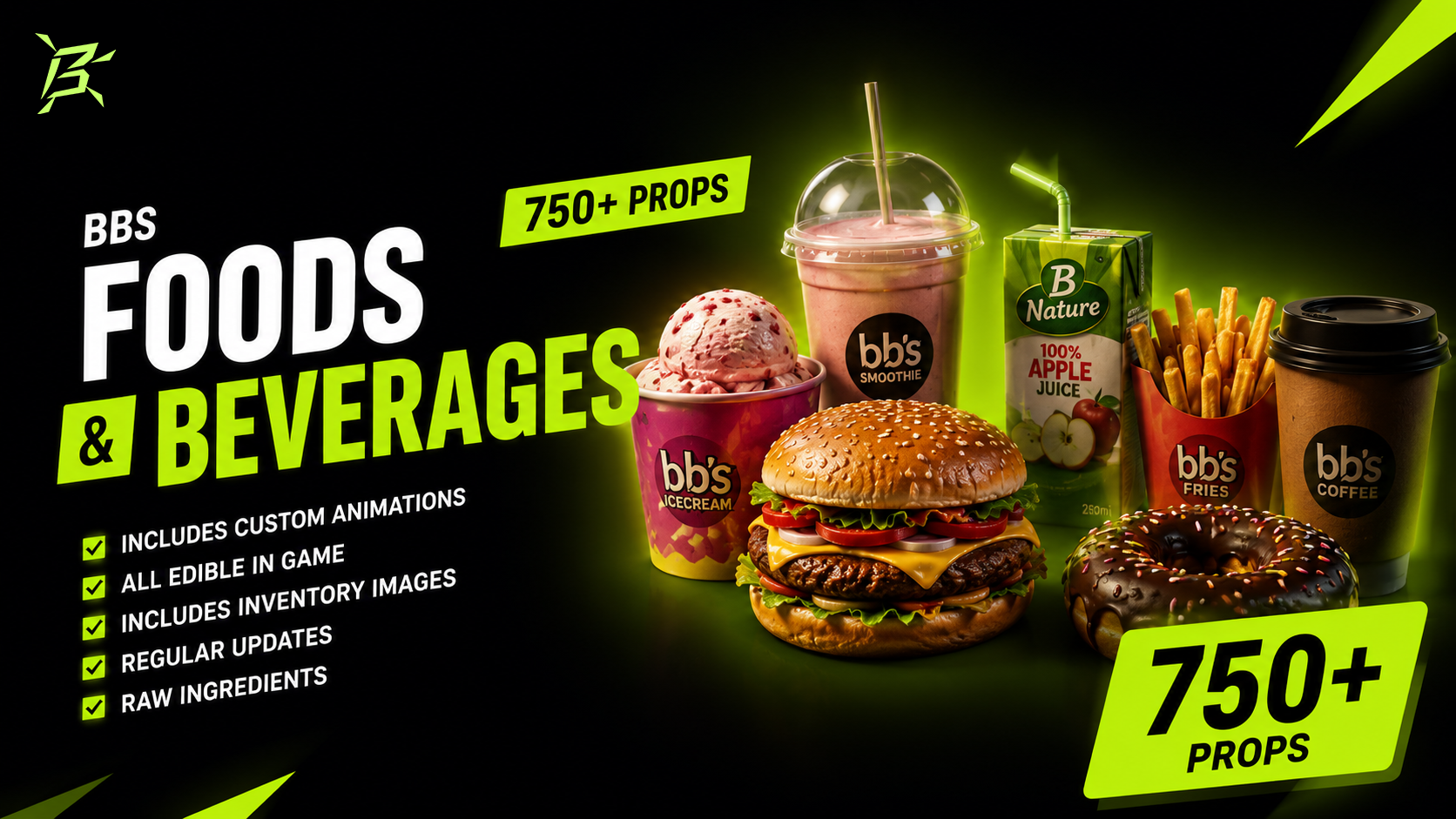 Ultimate Edibles Pack (+ Animations)