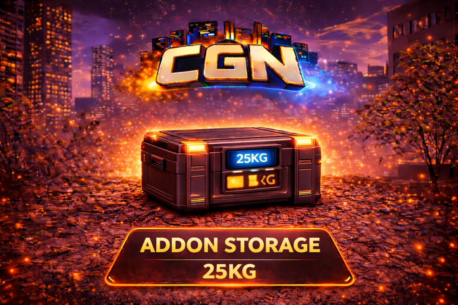 25kg Addon Storage