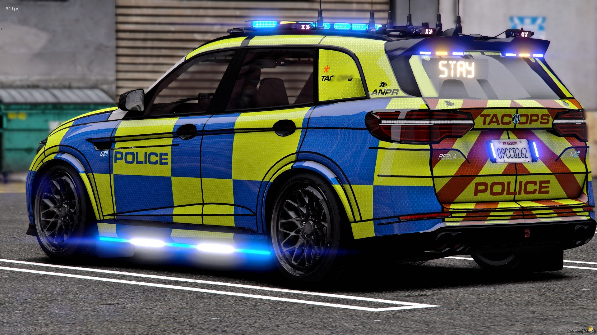 UK Police Rebla GTS