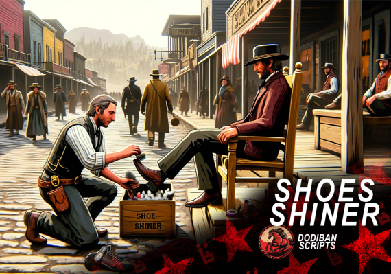Shoes Shiner Script for RedM - VORPcore  & RSG - OPENSOURCE