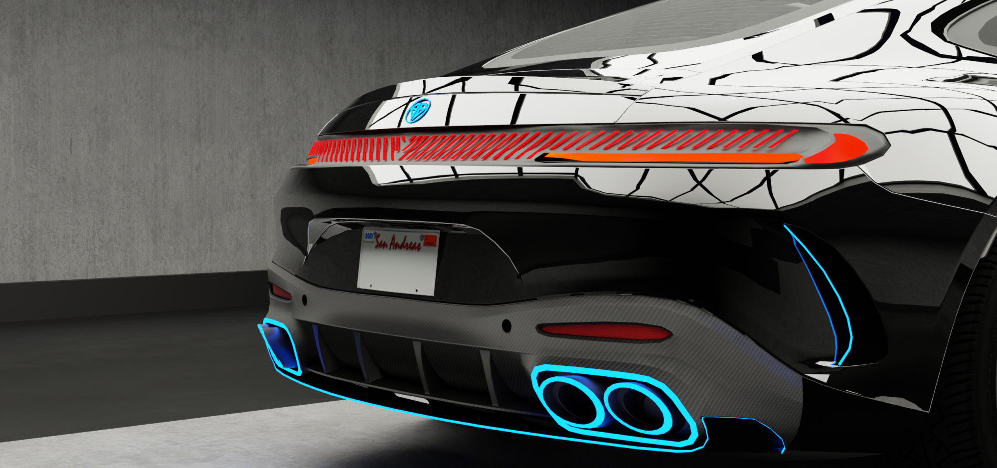 Benefactor Mirage Animated Lights view 4