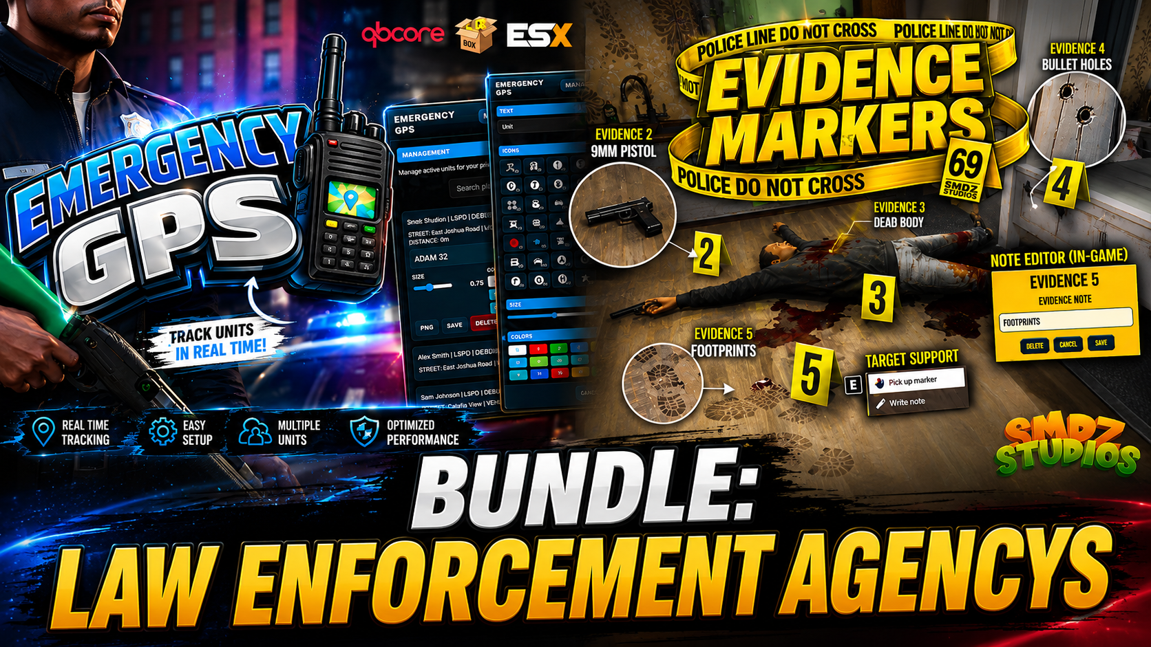 BUNDLE: LAW ENFORCEMENT AGENCYS