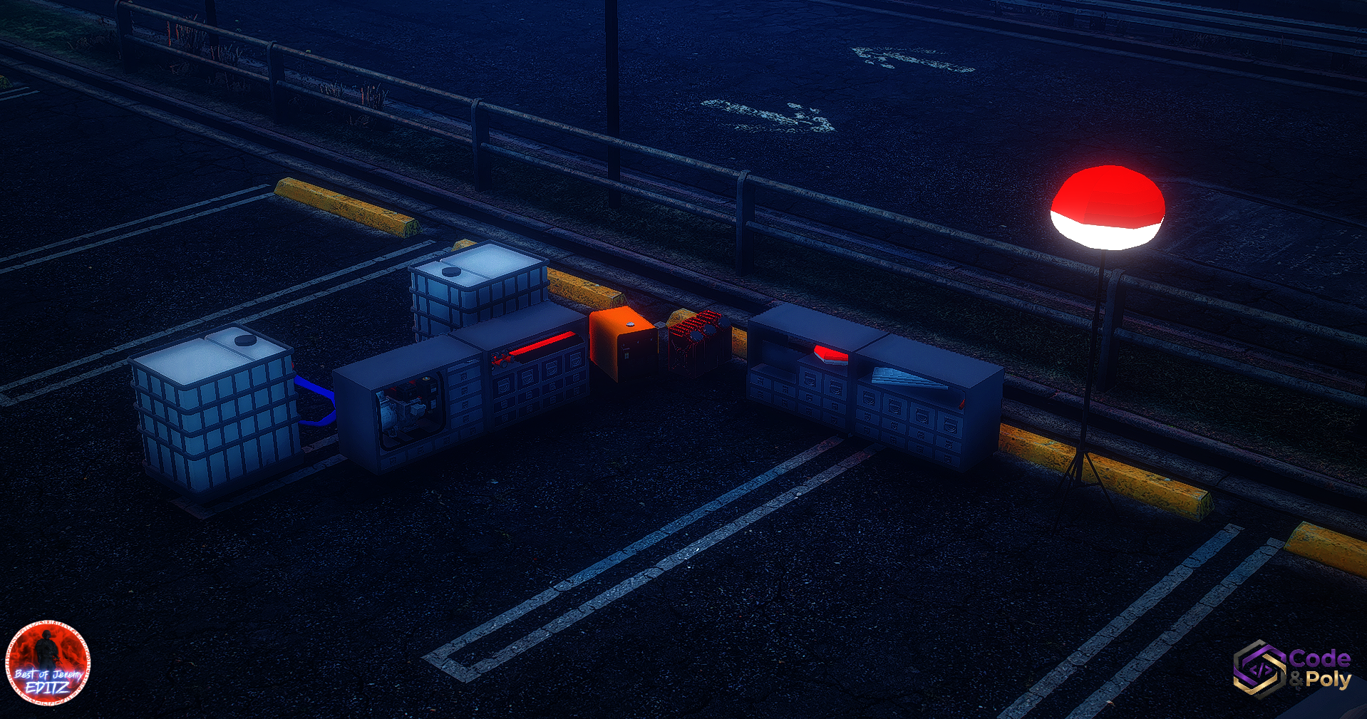 Code & Poly Dekonplatz DLC