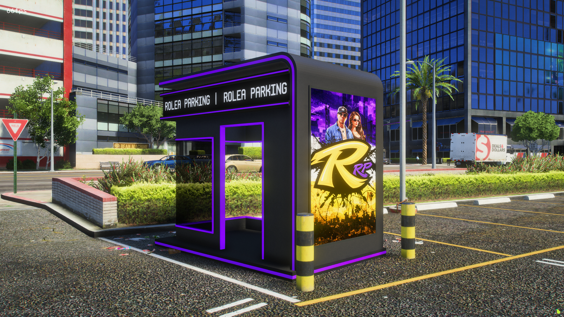 Advanced Parking Hut Replace with Server Theme