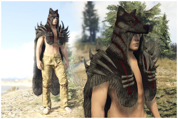 Wolf Coat  [M/F] - 15 Color Variations
