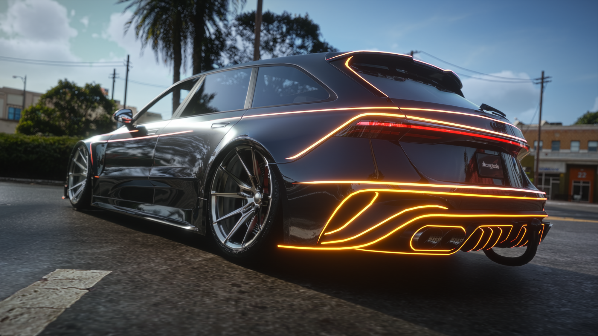 Obey RS Wagon Animated Screenshot 4