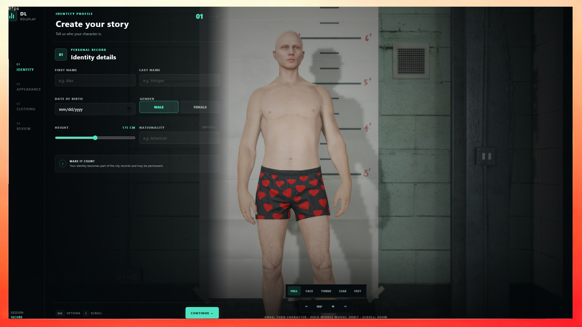 [ESX][QBCore][Qbox] Character Creator