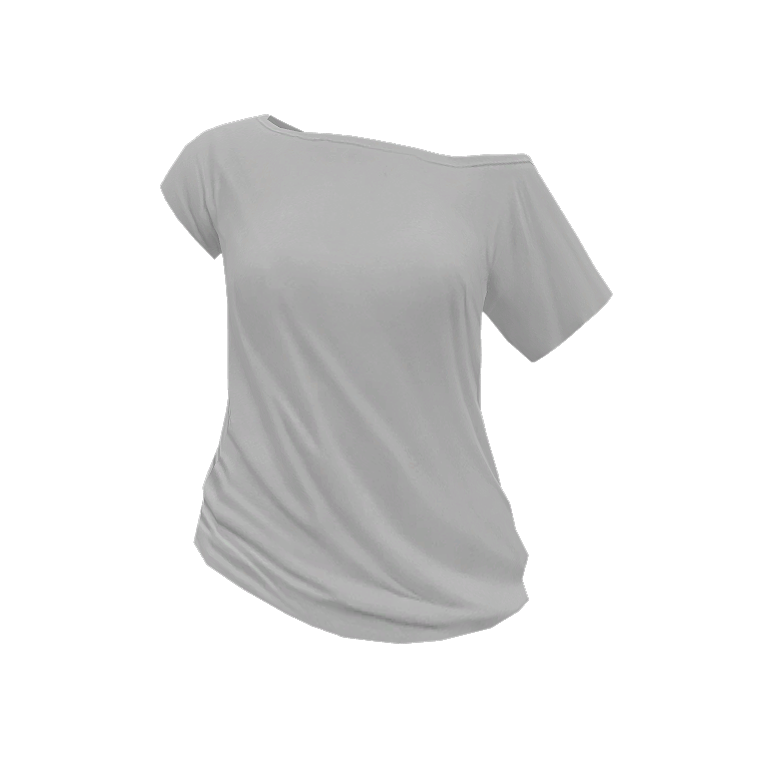 Off-The-Shoulder T-Shirt (F)