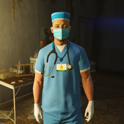 FiveM Doctor Ped – Professional EMS Medical Character