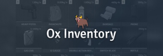 💎 One Item Control, Advanced Logs & Auto-RP | The Ultimate Ox Inventory Suite