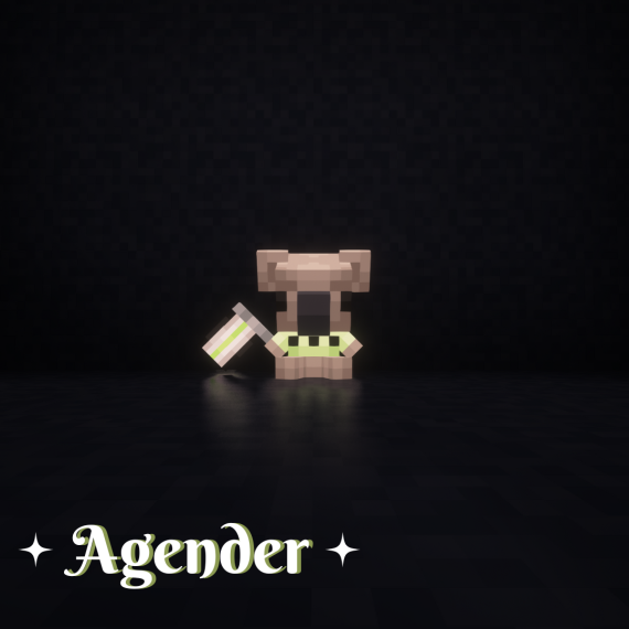 Agender Pride Plushie