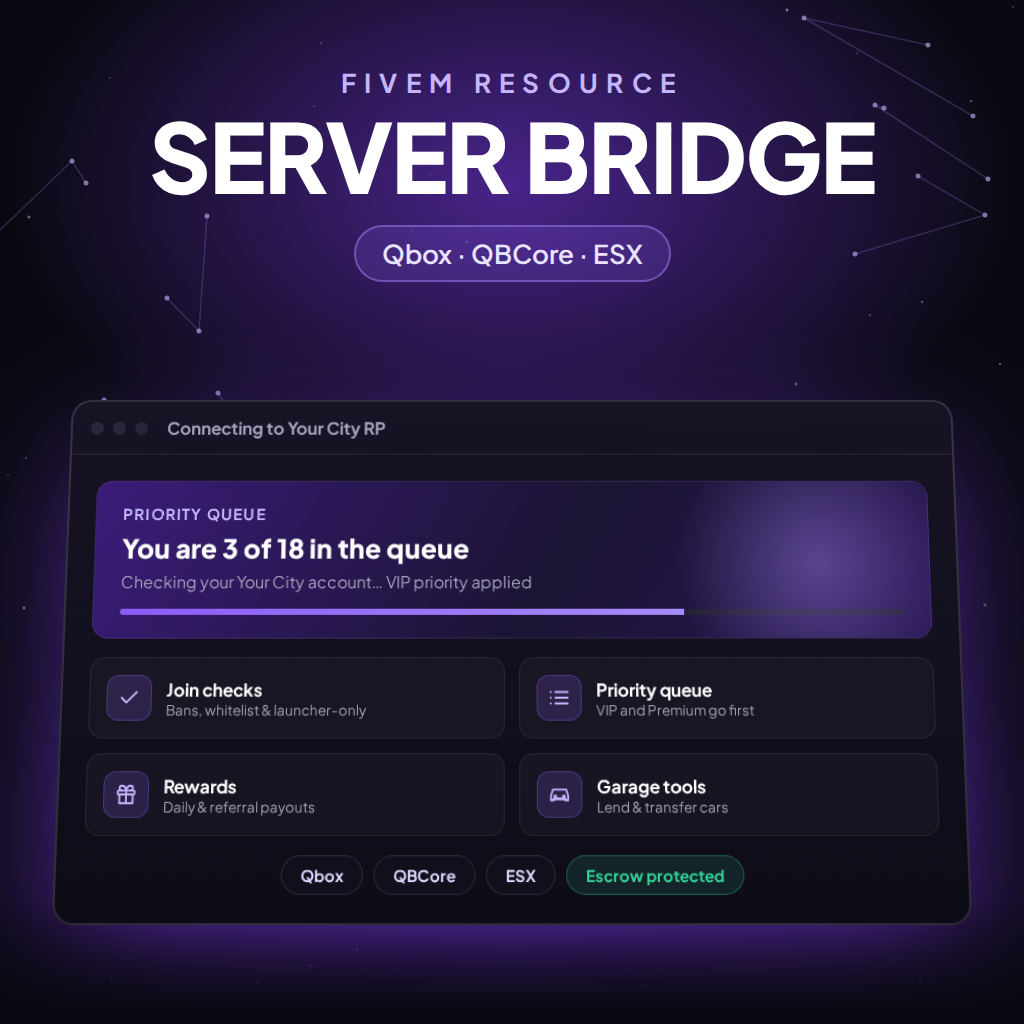 Launcher – FiveM Server Bridge