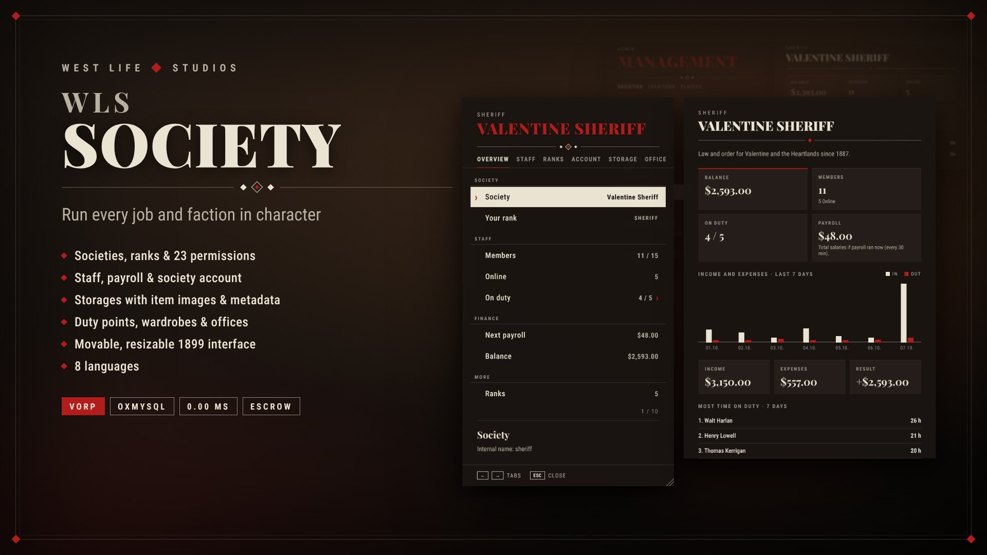 WLS - Society [VORP]