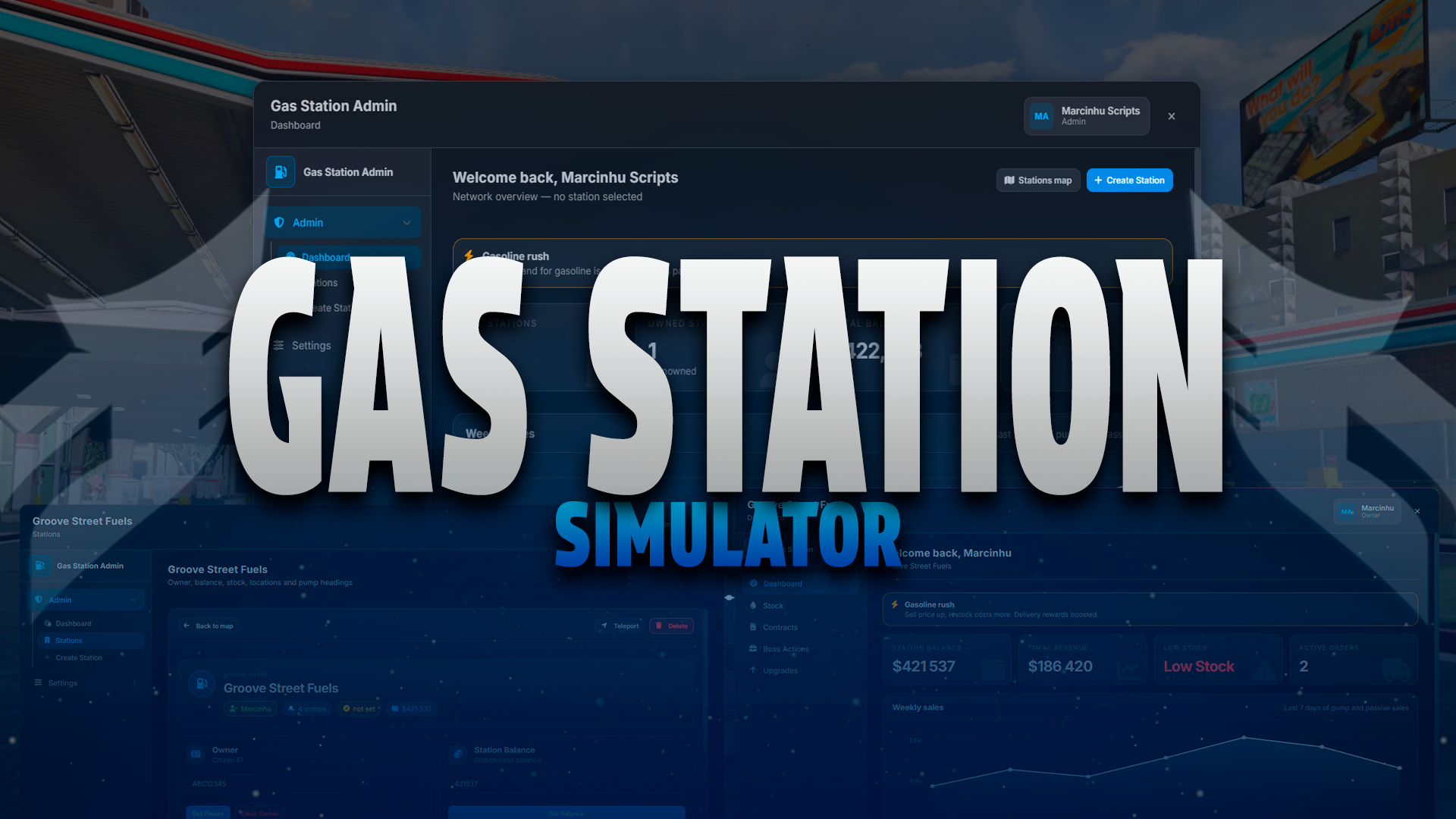 GAS STATION SIMULATOR