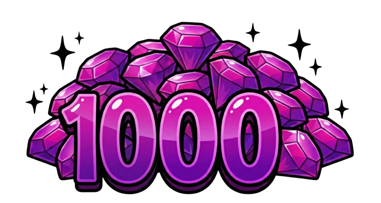 1000 Gems