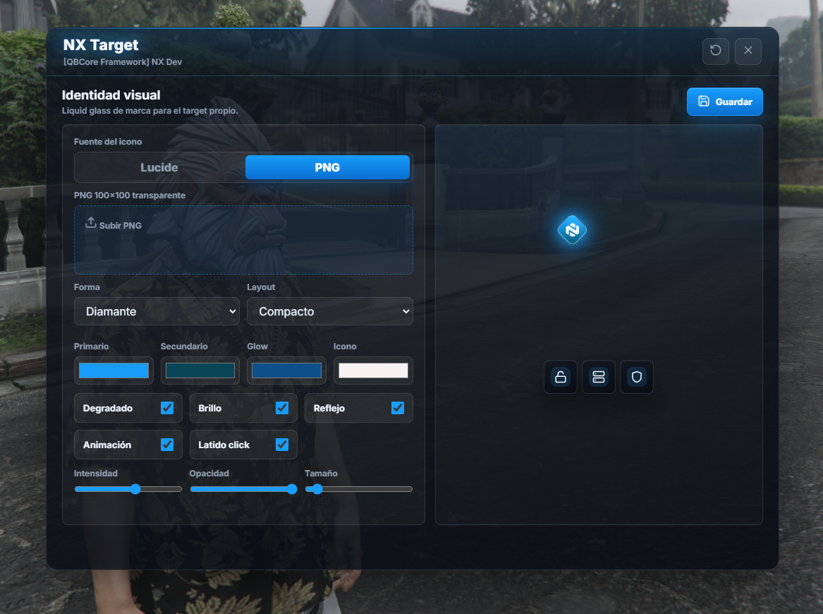 NX Target (multiframework)