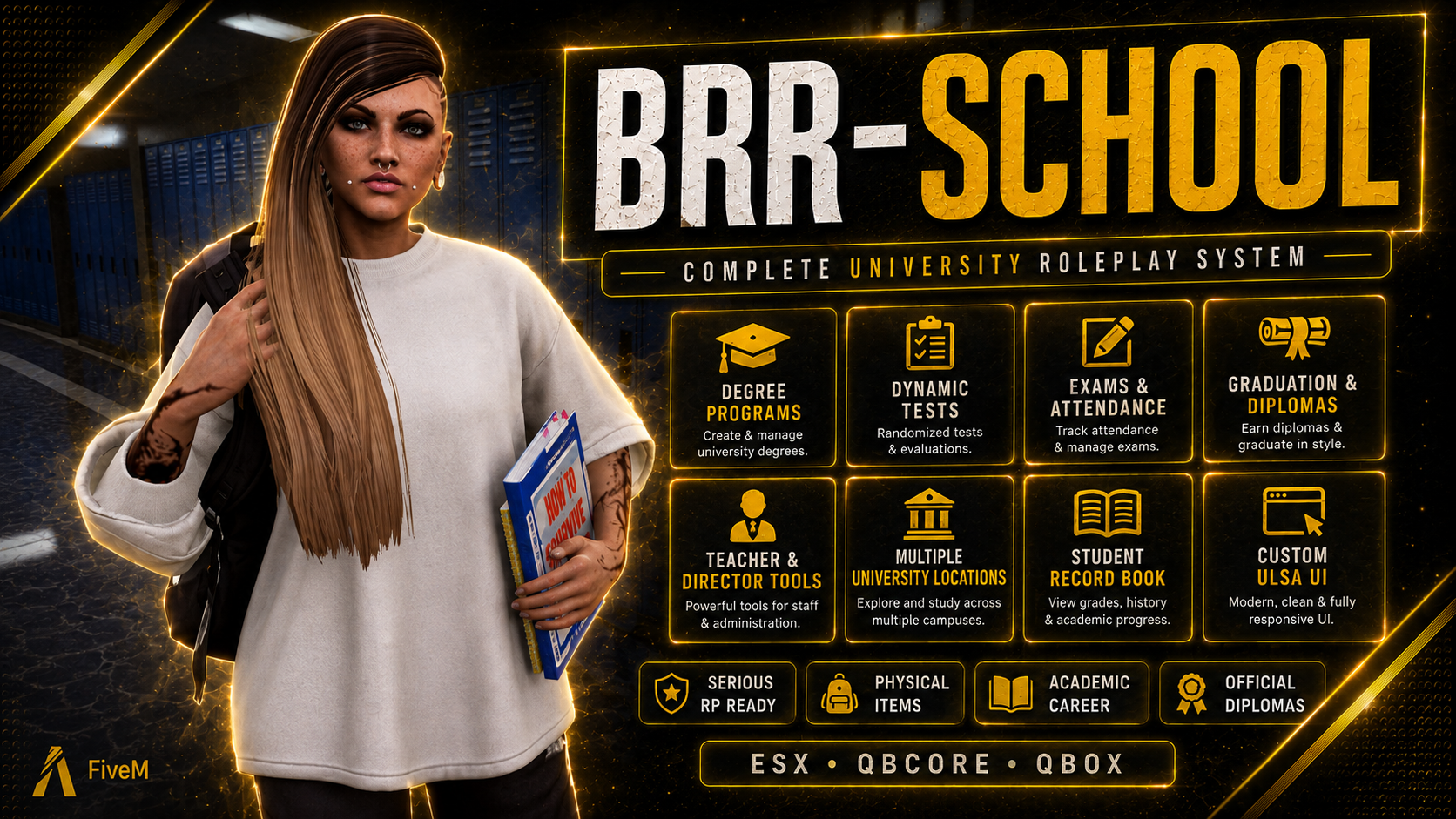 BRR-School [ESX/QB/QBX]