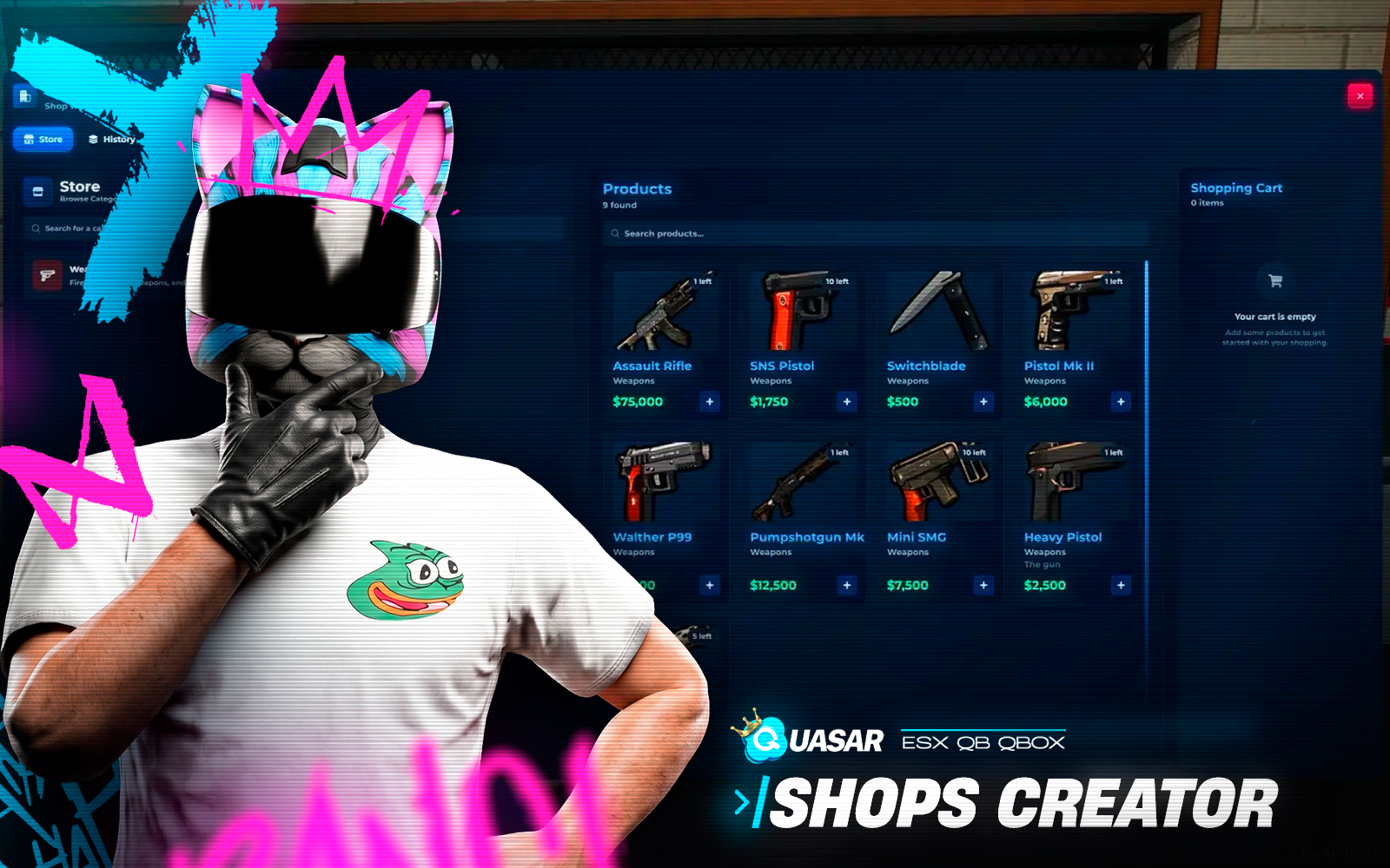 Shops Creator