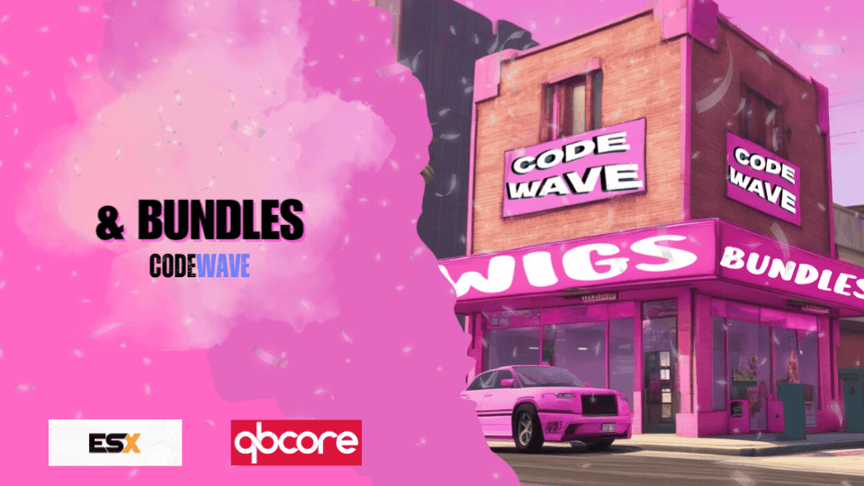 CodeWave | [ESX & QBCORE] CodeWave Wigs & Bundles