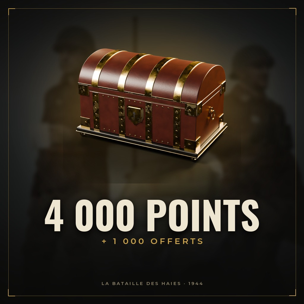 4 000 points + 1 000 offerts