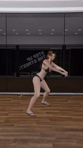 Jetski dance animation