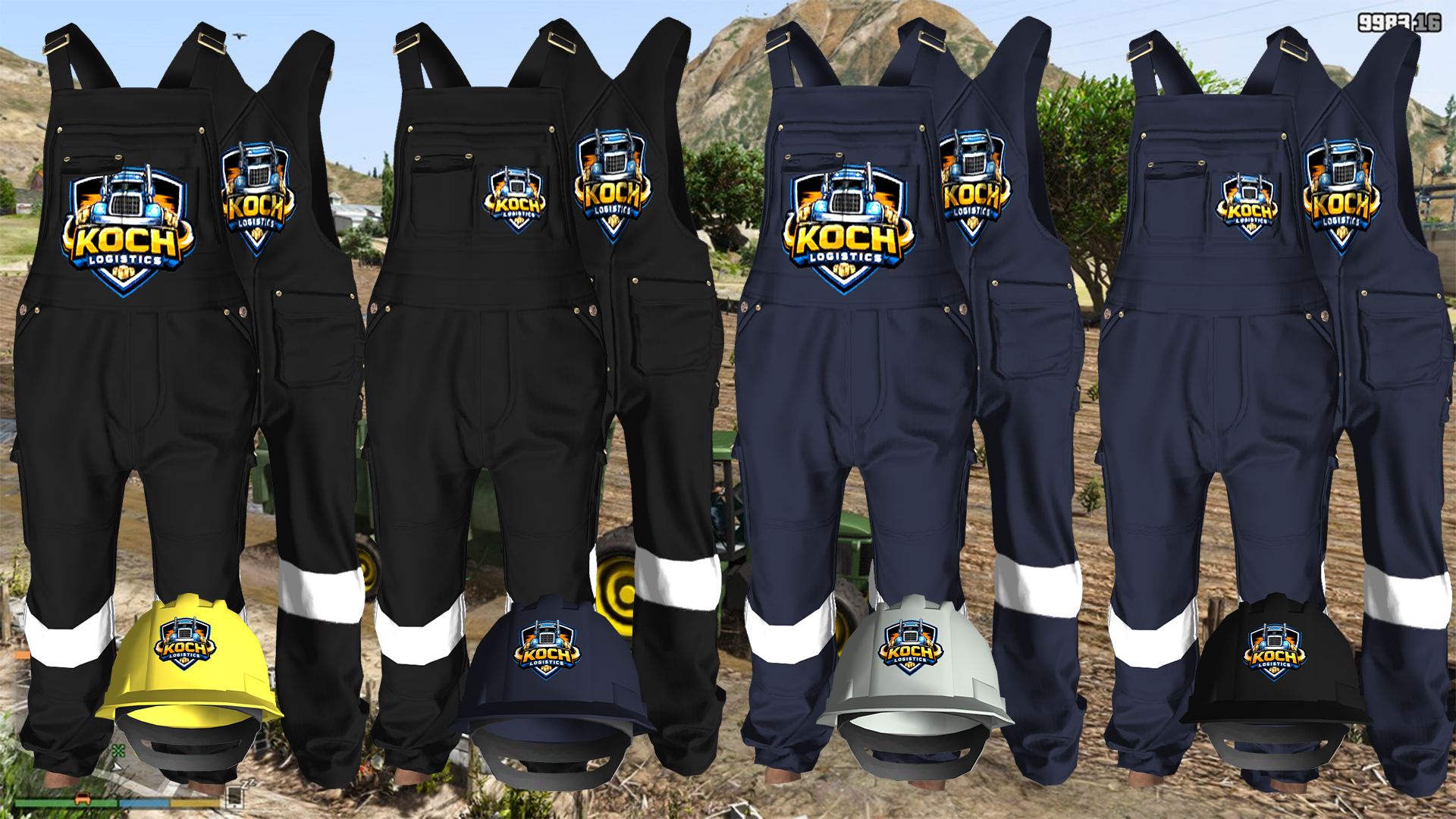 Koch Logistics Dungaree [M+F]