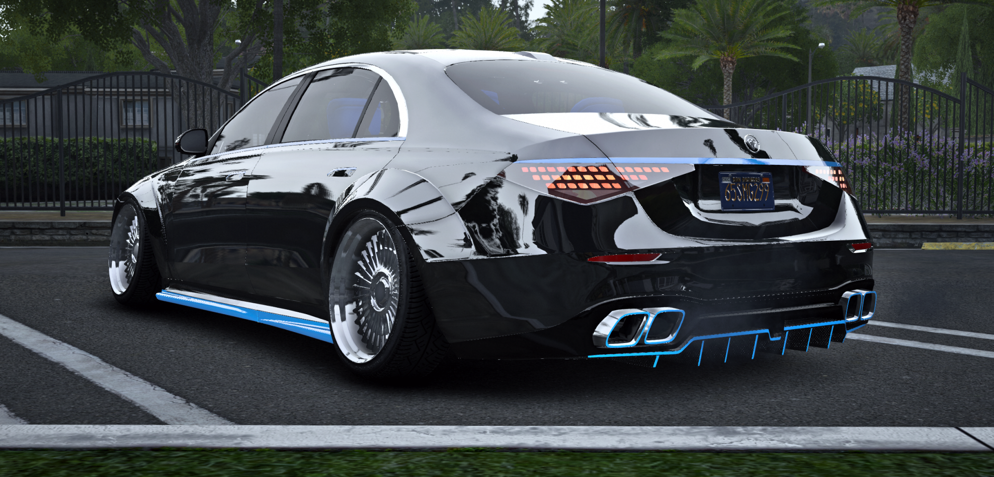 Benefactor Staatsman Animated Lights view 3