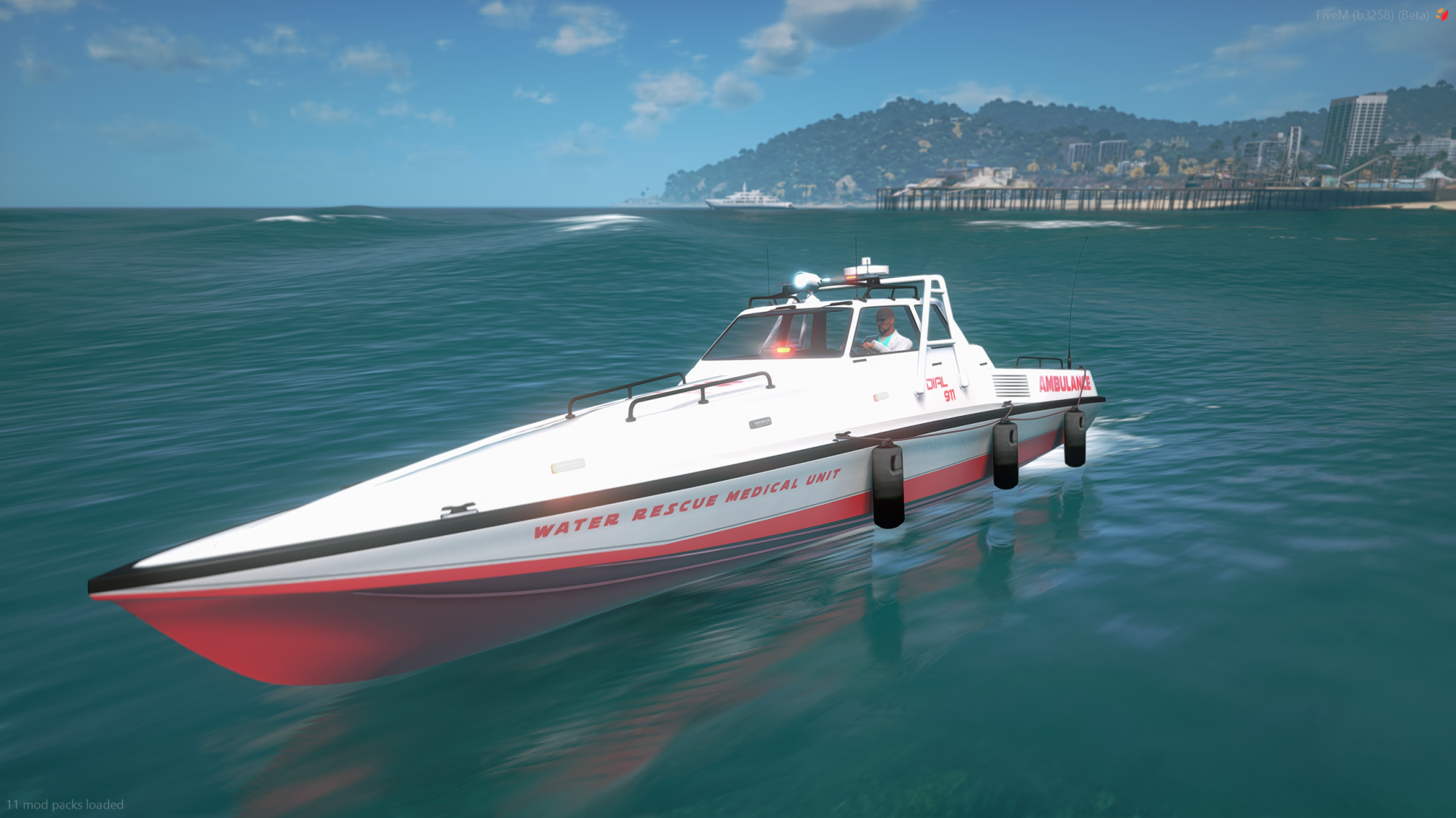 Predator Boat Ambulance Version