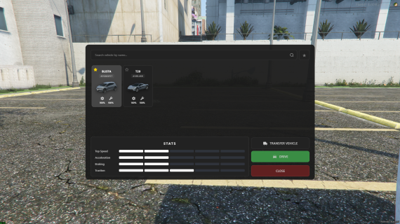 Advanced Garage Script | Modern UI + Vehicle Features