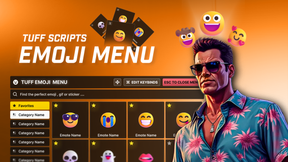😍 Tuff Emoji Menu