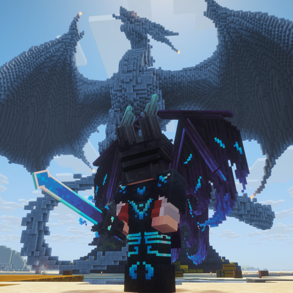 🐺 Set Cerbero - Solo Armadura + Alas 🐺