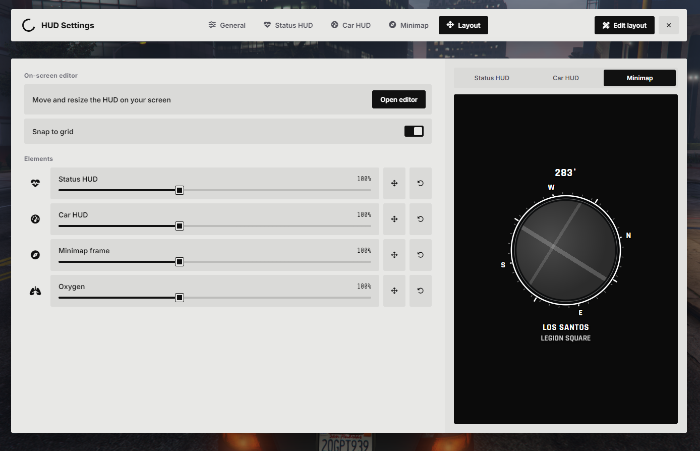 Hud InterFace