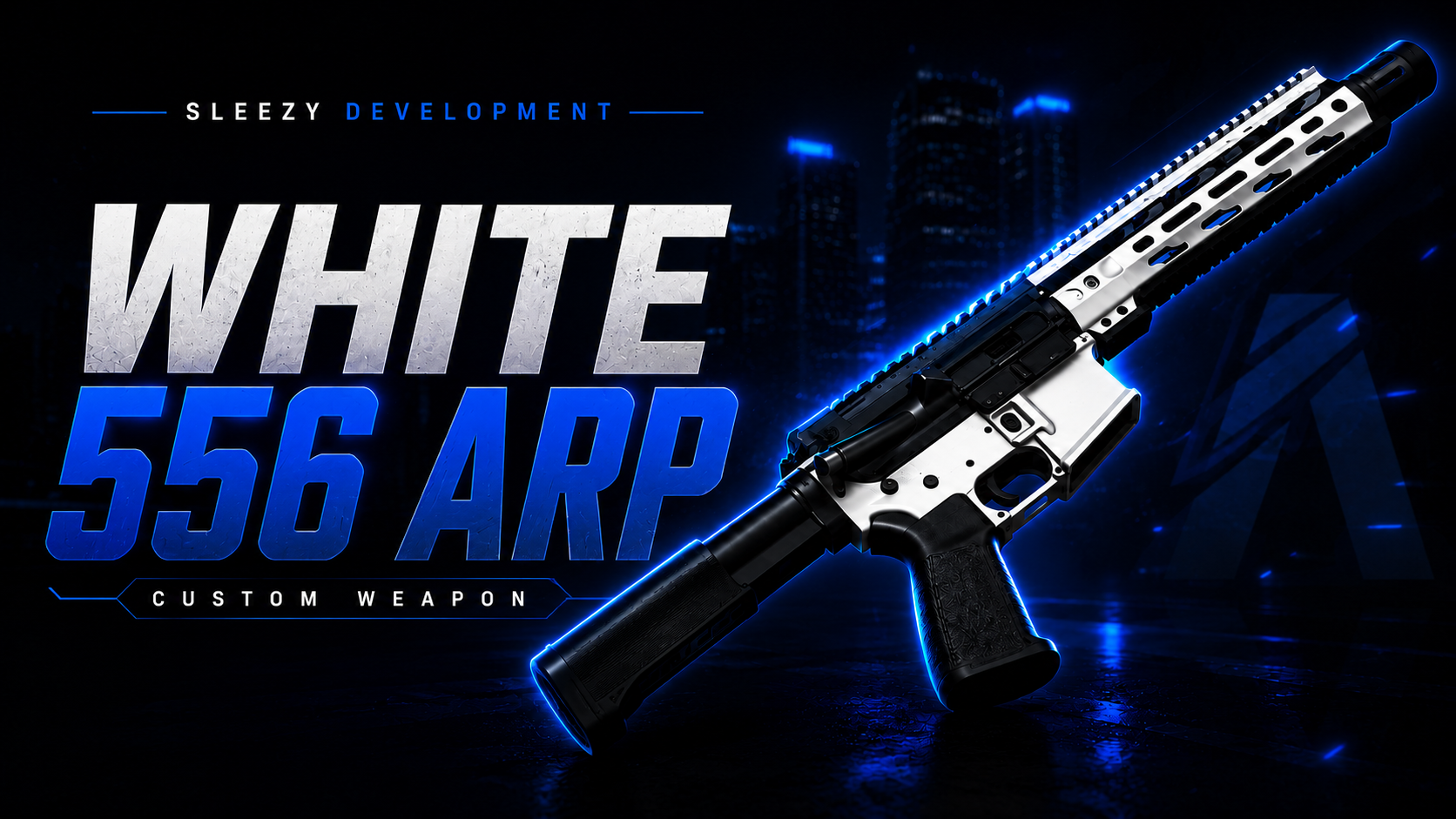 White 556 ARP • Custom FiveM Weapon