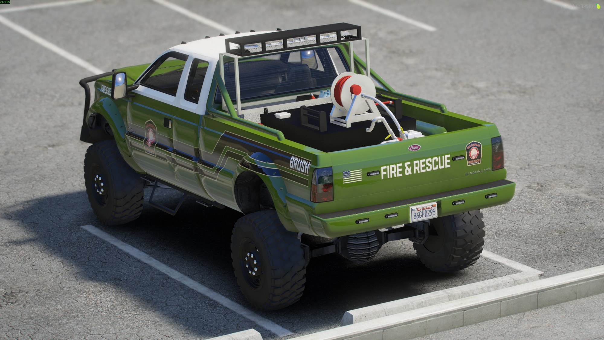Vapid Sandking Skid Truck