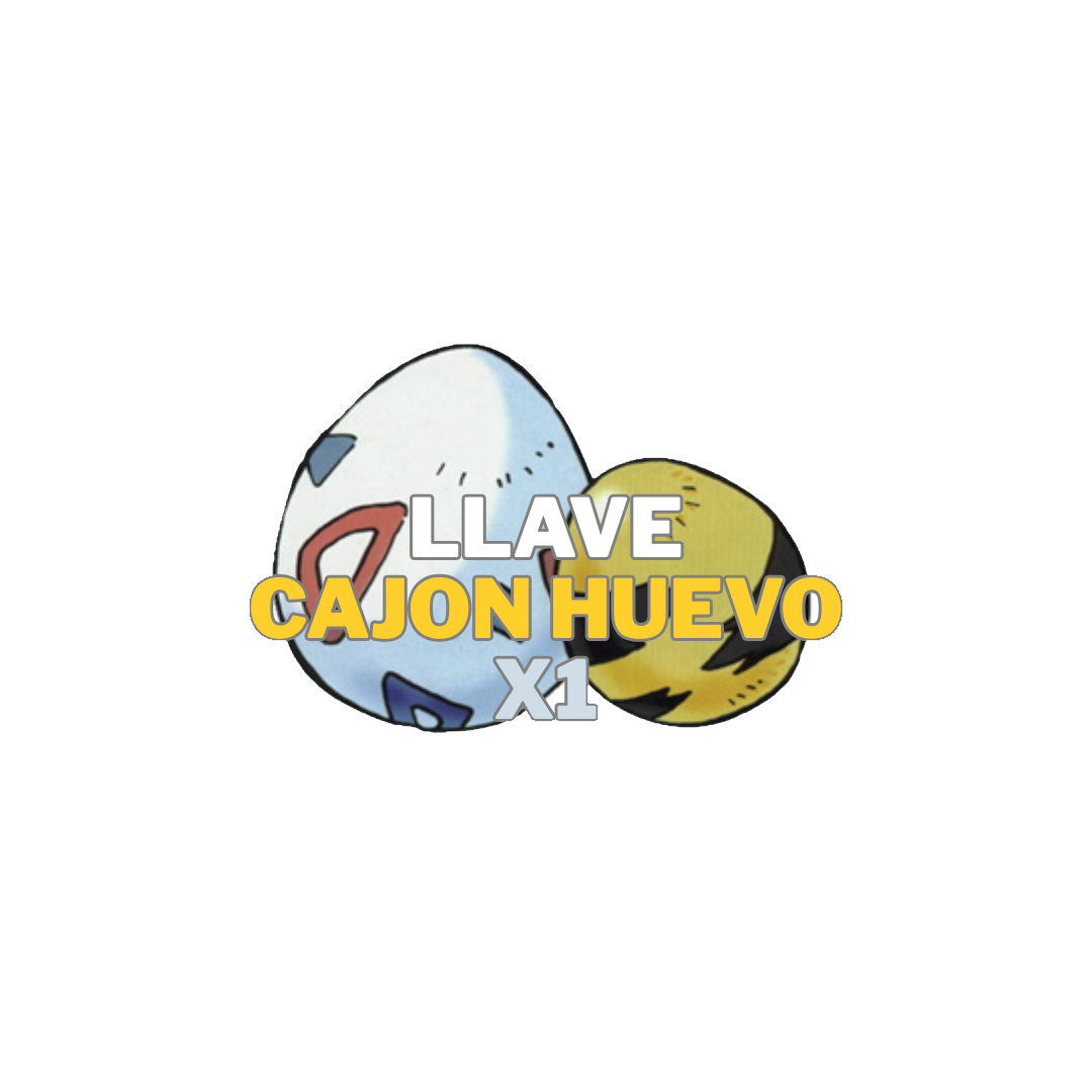 🥚 X1 LLAVE CAJON HUEVO