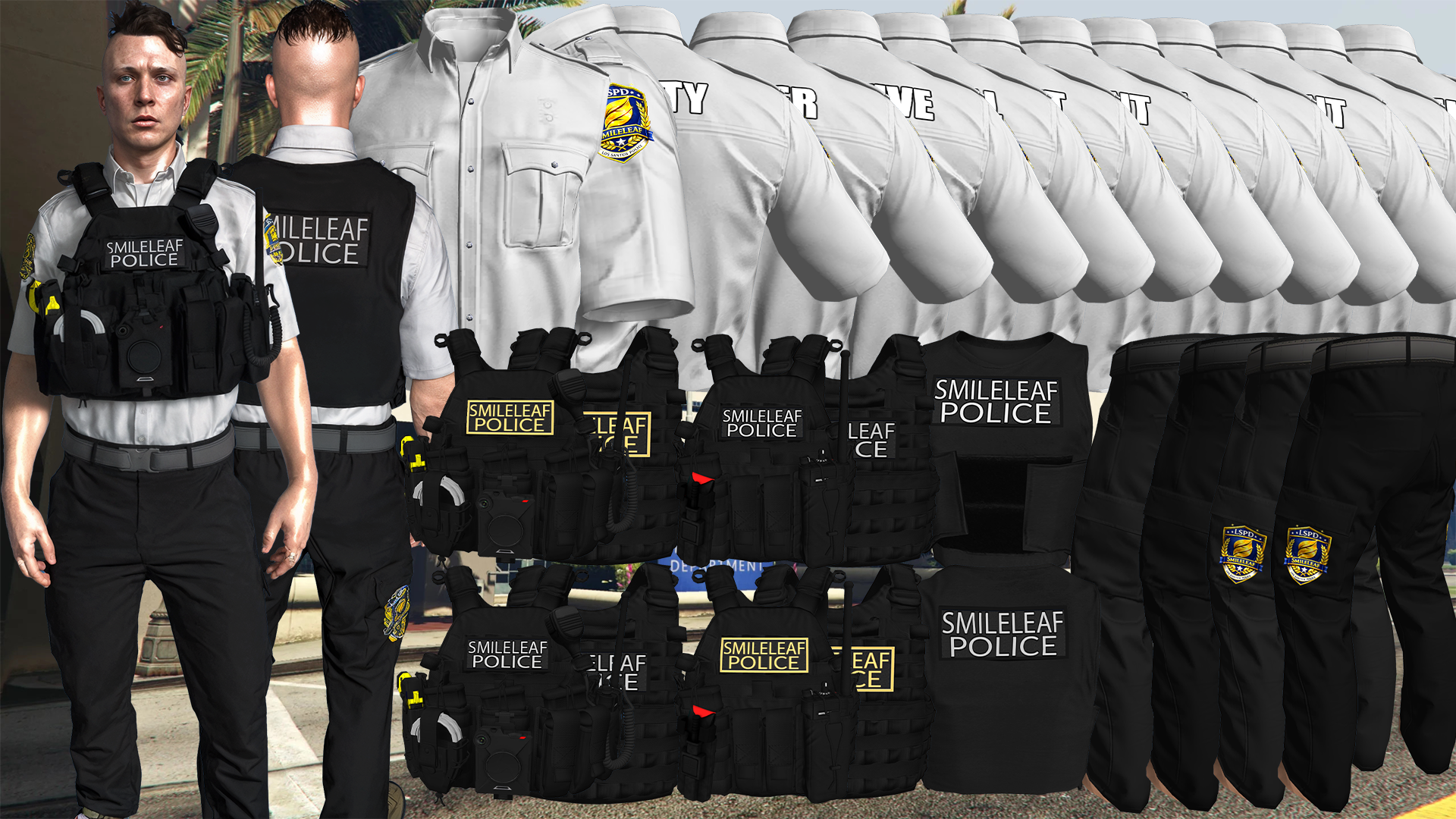 Smile Leaf Police Uniform [M+F]