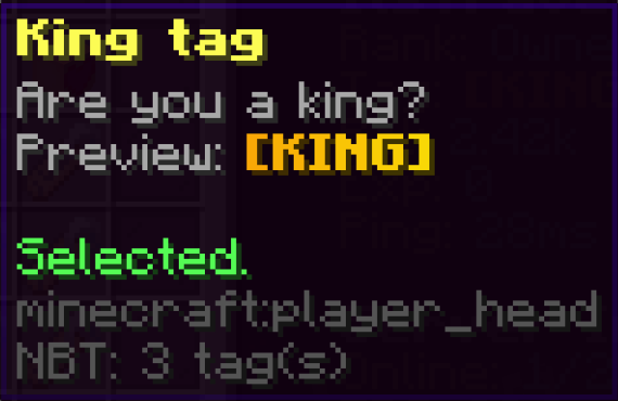 King Tag