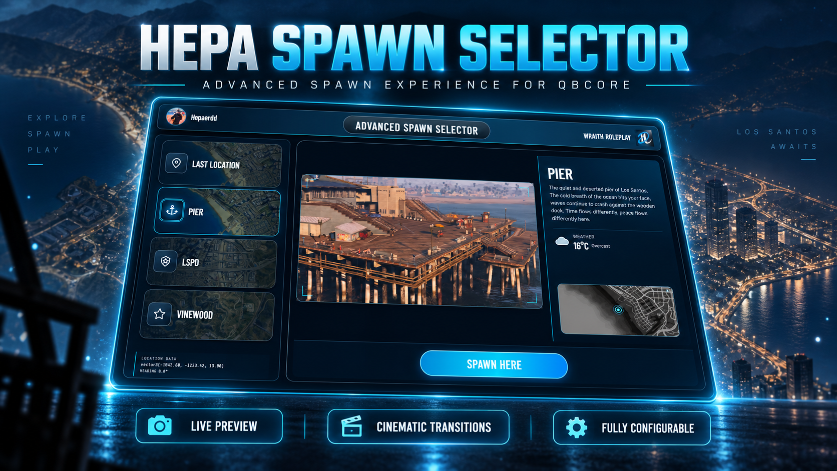 hepa-spawnselector