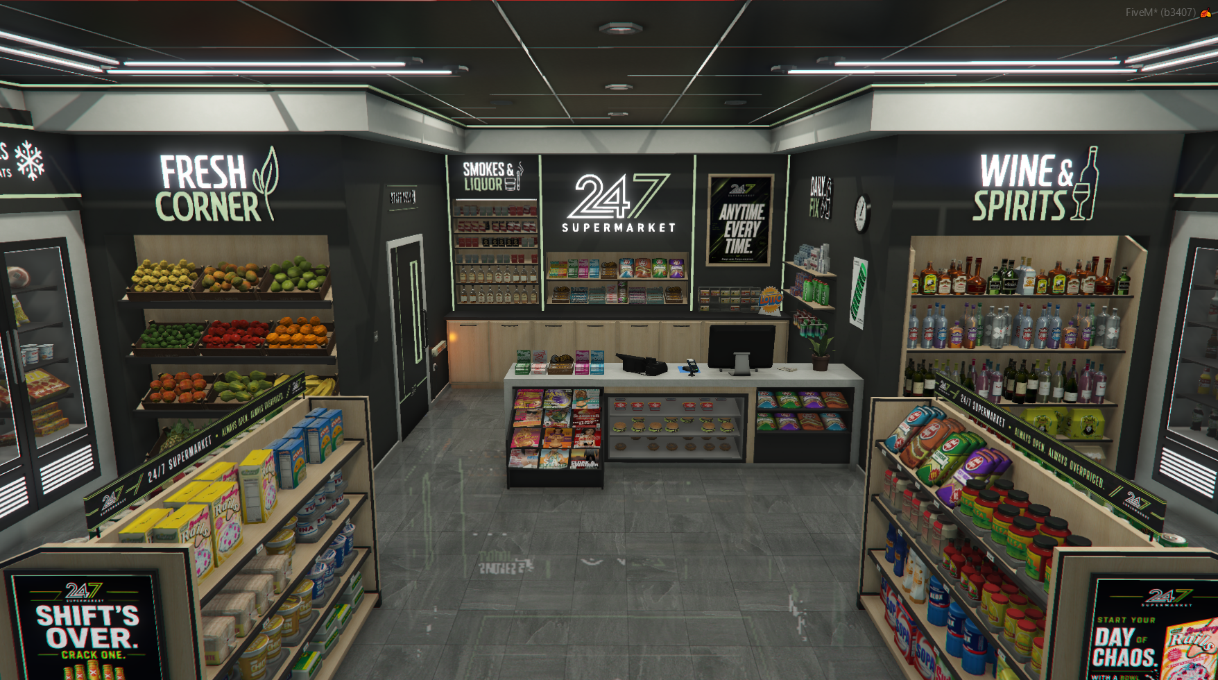 Modern 24/7 Supermarket
