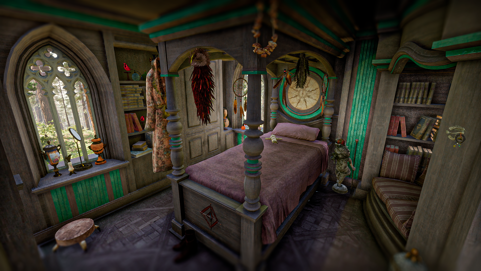 "Swamp" Witch house