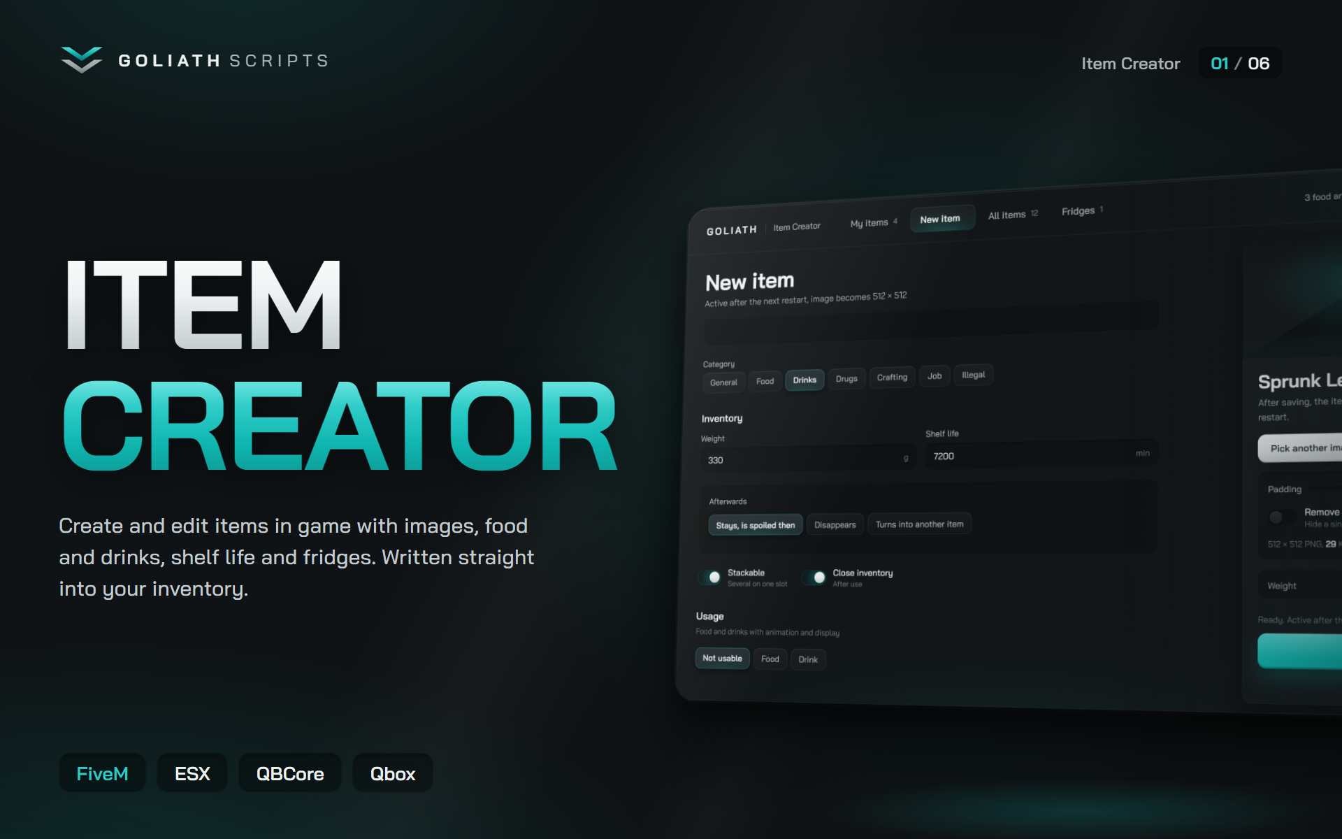 Item Creator