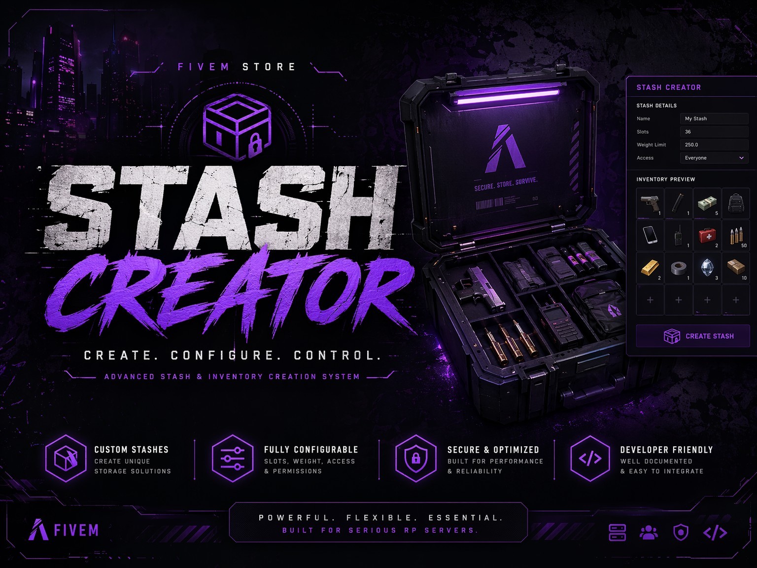 Stash Creator