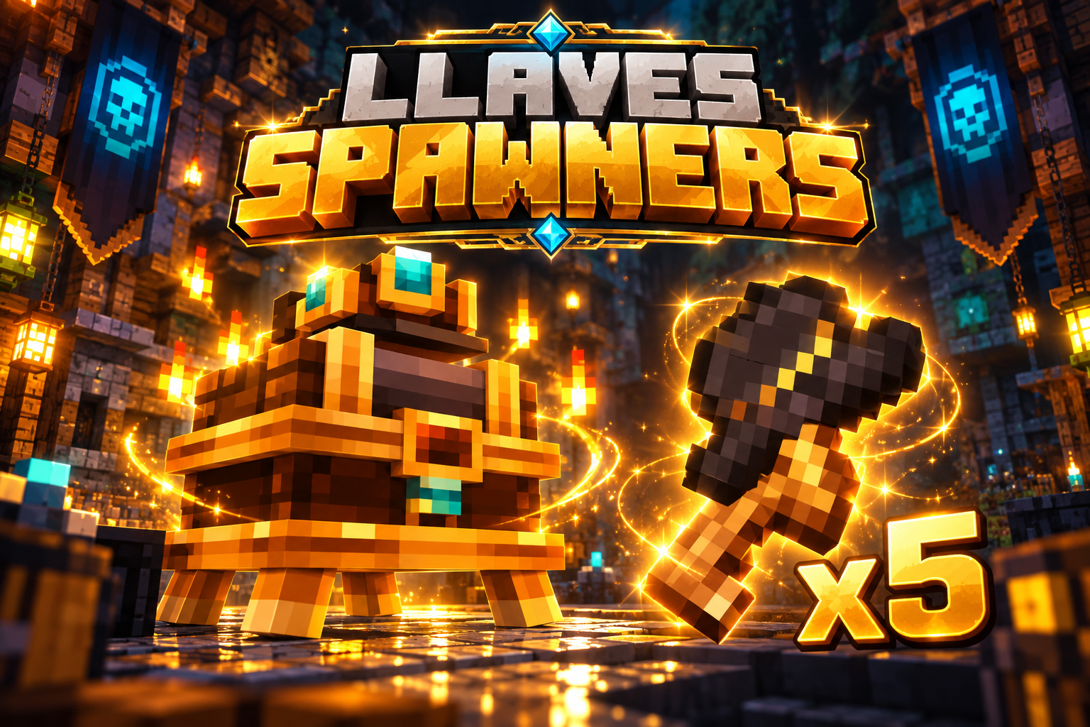 Llaves Spawners (x5)