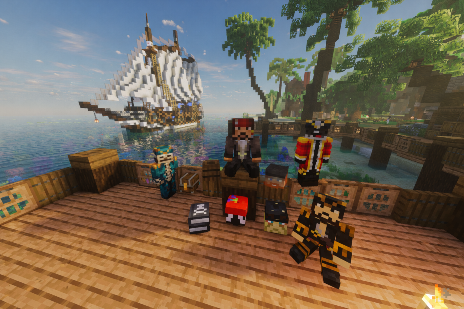 5 x Pirate Legends Crates