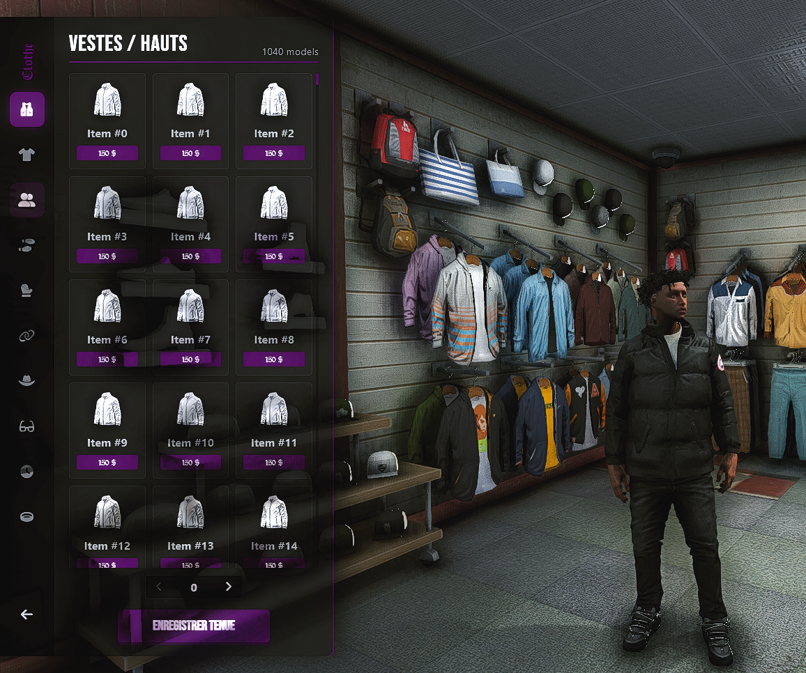 FiveM Advanced Clothing Store