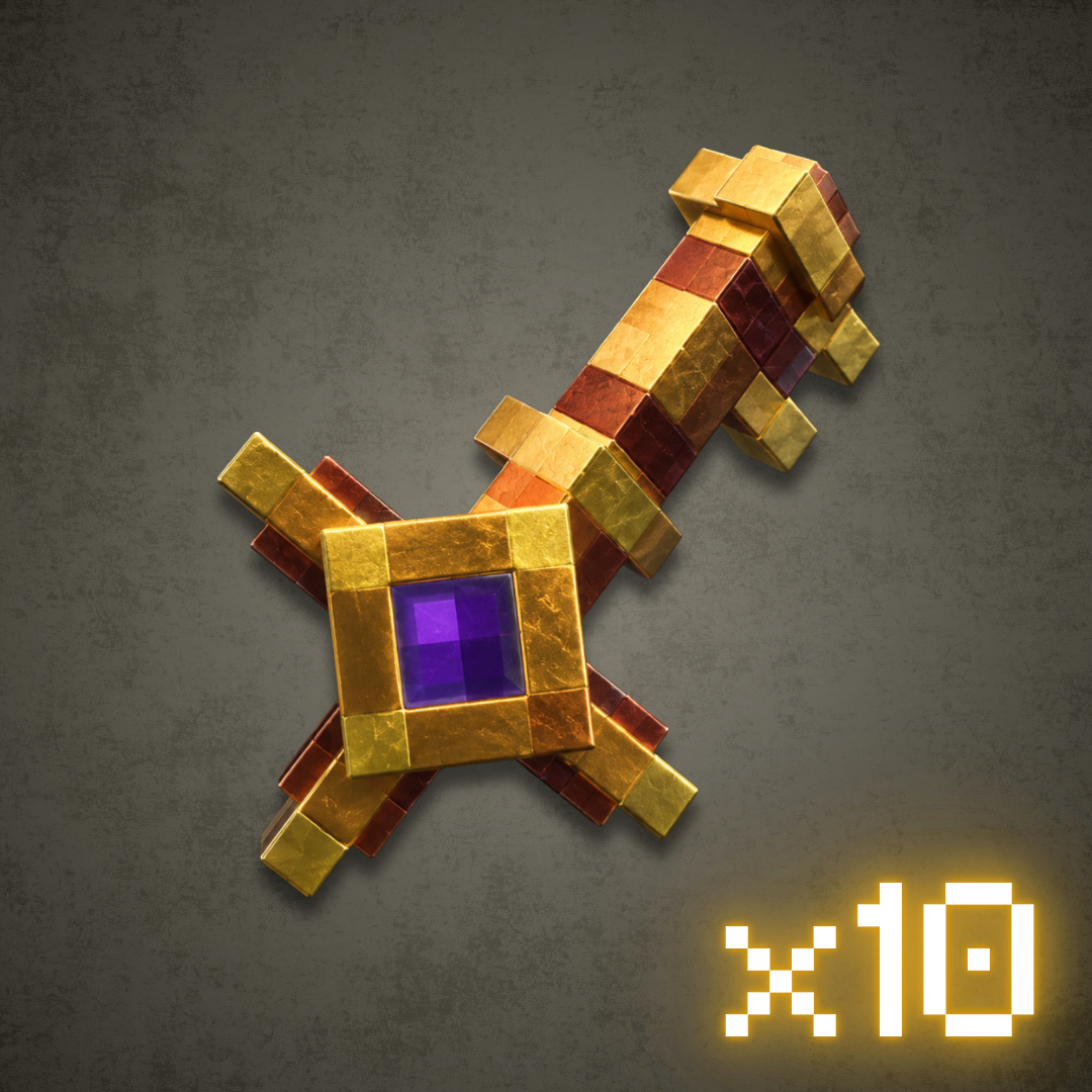 Tarnished Key x10