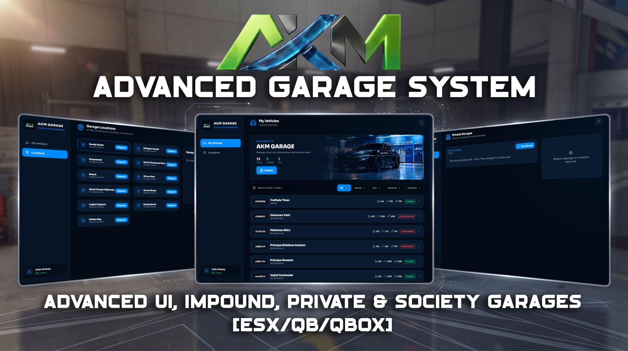 AKM Advanced Garage System