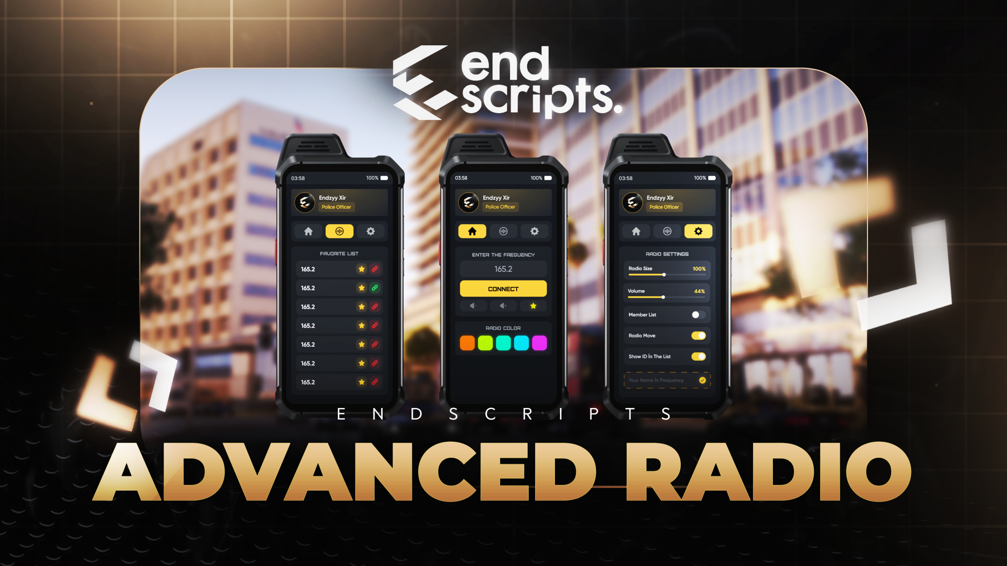 END Advanced Radio | Open Source